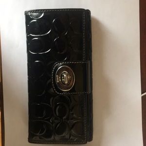 Black Coach wallet